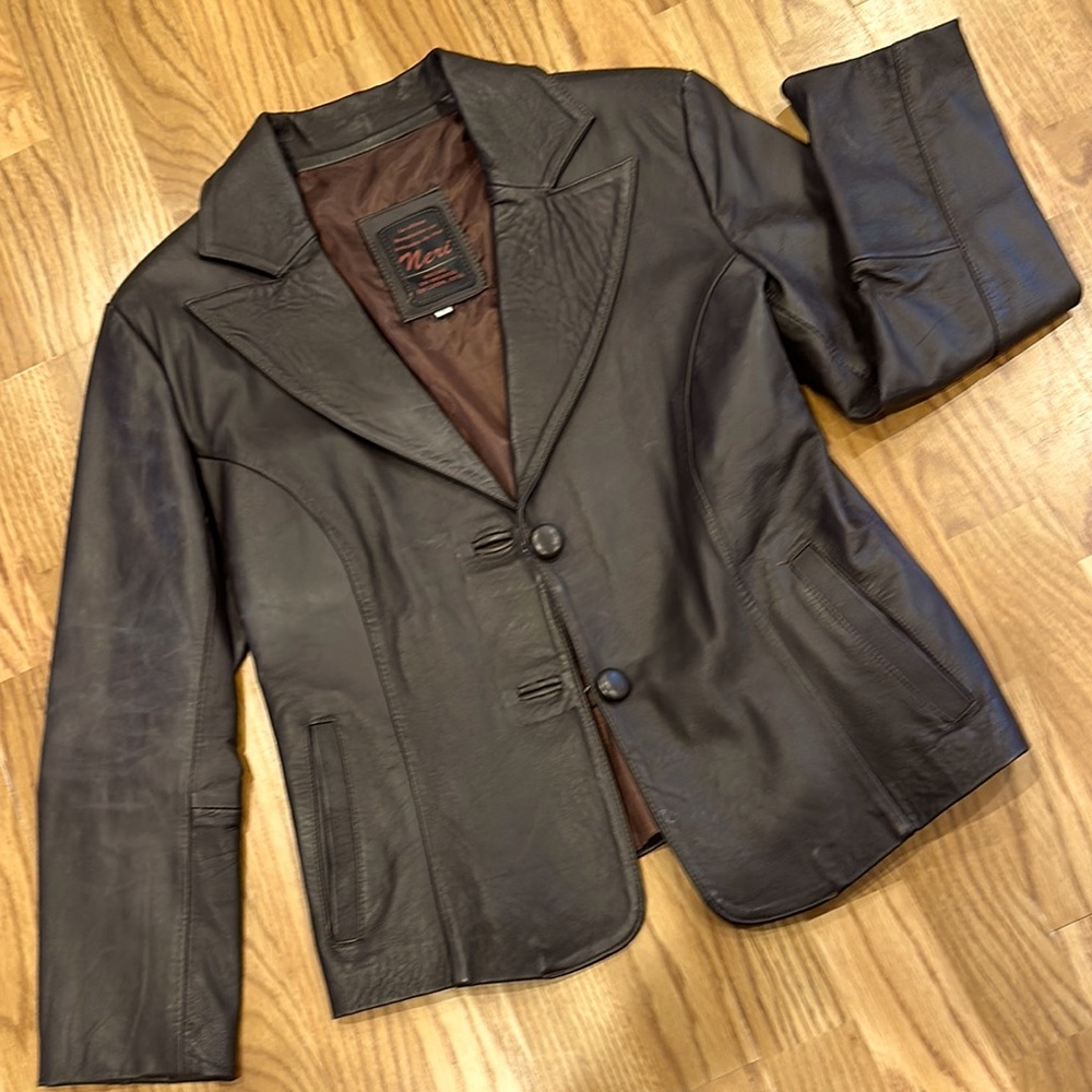 Leather jacket